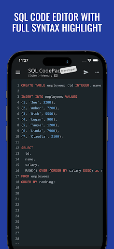 App preview