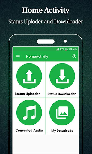Android application Video Status Uploader Download screenshort