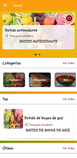 Desayuno saludable 2022