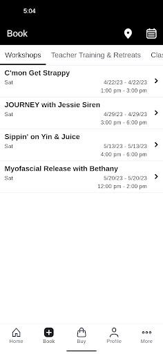 Get Hot Yoga Screen 2