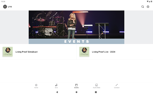 Screenshot of Living Proof with Beth Moore