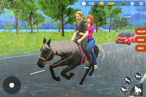 Offroad Horse Taxi Driver u2013 Passenger Transport  APK screenshots 9