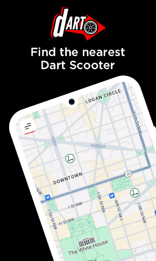 Android application Dart Scooter screenshort