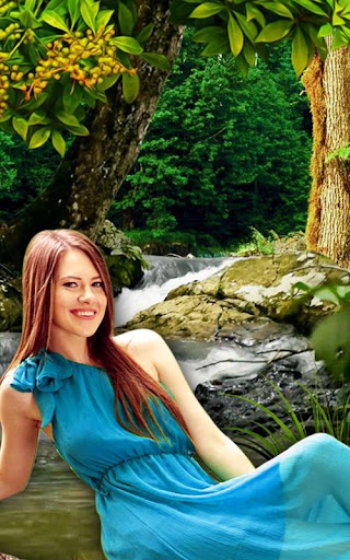 Screenshot of Waterfall Photo Frames