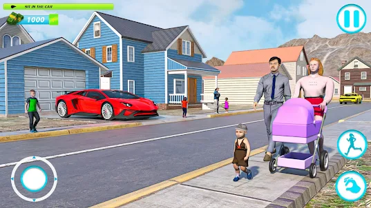 Mère Simulateur -Maman Jeux 3D
