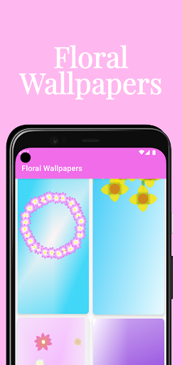 Android application Floral Wallpapers screenshort