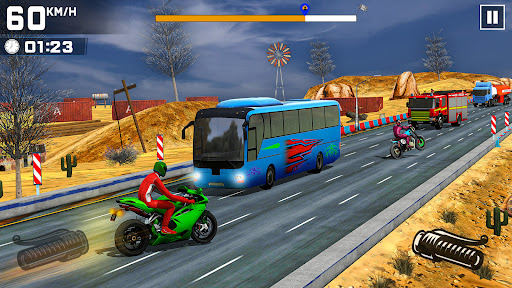 Android application Moto Rider Bike Racing Stunter screenshort