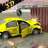Beam Car Crash Engine Simulator - Car Crashing 3D icon