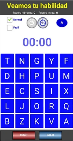 Numeros y Letras - Screenshot 1