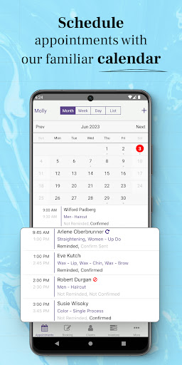 MyCuts - Business Booking App Screen 3