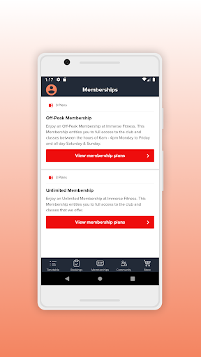 Immerse Fitness Screen 3