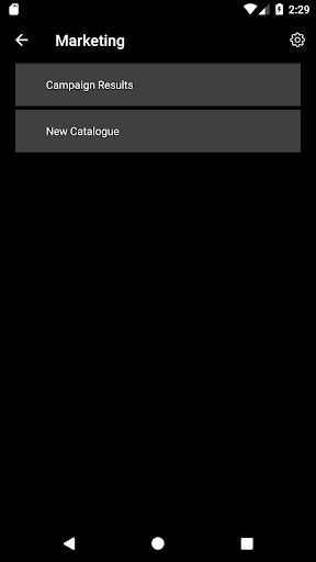OneClick Screen 2
