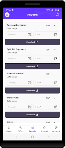 ALPay Vendor Screen 2