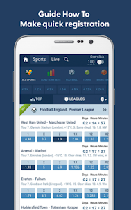 Guide for betting app