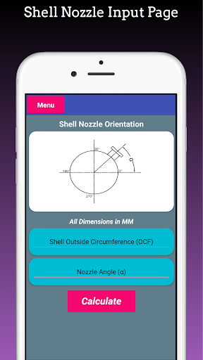 Nozzle Orientation Calc Pro Screen 2