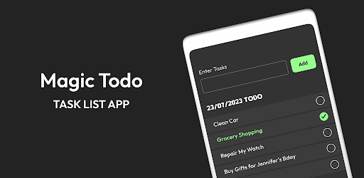 Magic Todo List - Task Tracker