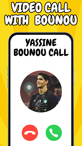 Yassine Bounou Fake Video Call Screenshot 1 - AppWisp.com