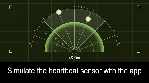 Android application Warzone Heartbeat Sensor Simul screenshort