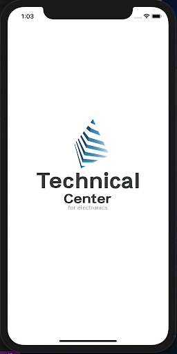 Android application المجمع التقني screenshort