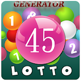 Lottery number generator icon