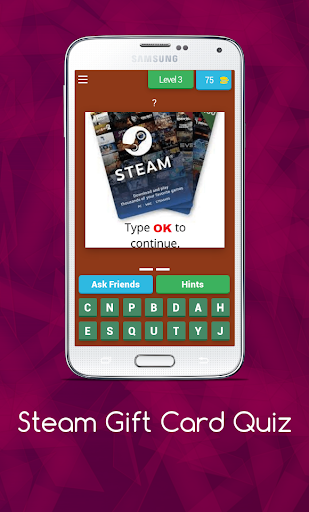 Steam Gift Card Quiz
