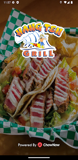 Android application Hang Ten Grill screenshort