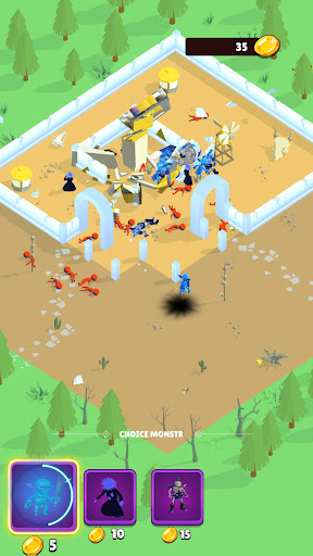 Android application Monsters City screenshort