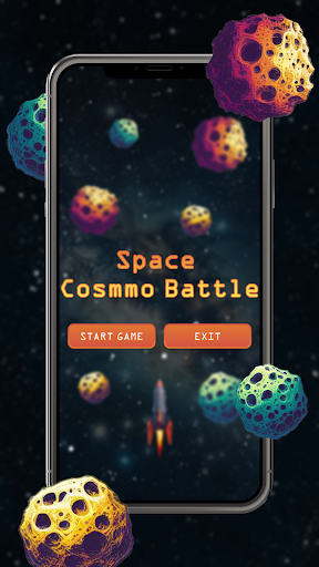 Android application Space Cosmmo Battle screenshort