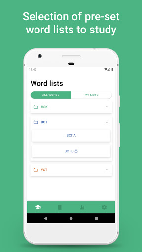 Android application HSK BCT YCT Chinese Test Words screenshort
