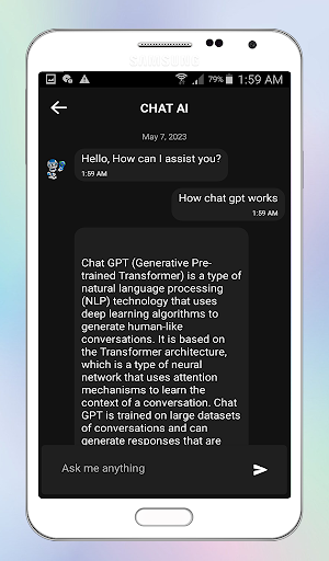 CHAT AI - Ask AI Chatbot GPT Screen 3