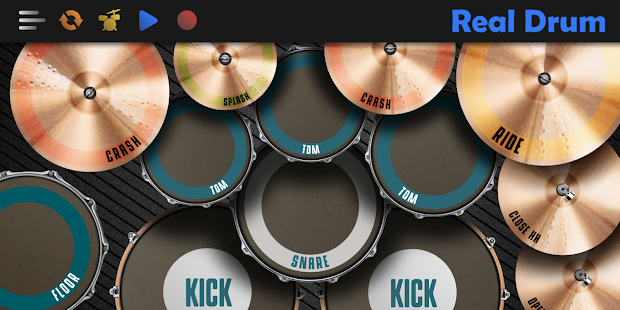 Real Drum digitales schlagzeug Screenshot