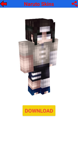 Naruto skins for minecraft