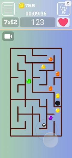 Maze 2D – generate a maze Screen 3