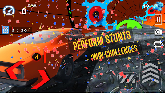 Stunt Car Race - Extreme Ramps