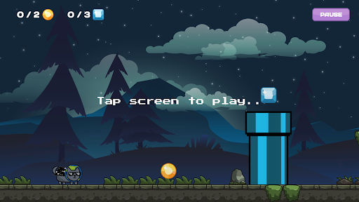 Android application Cat Jump Game screenshort