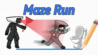 Game screenshot Игра туалет: Draw Maze mod apk