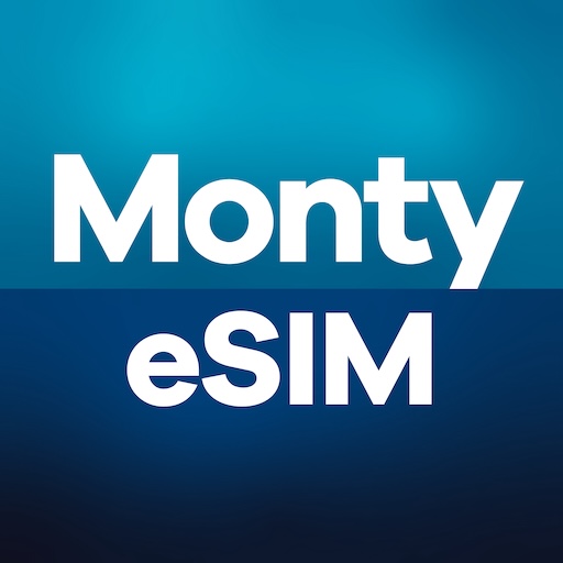 Monty eSIM: Travel Mobile Data Logo