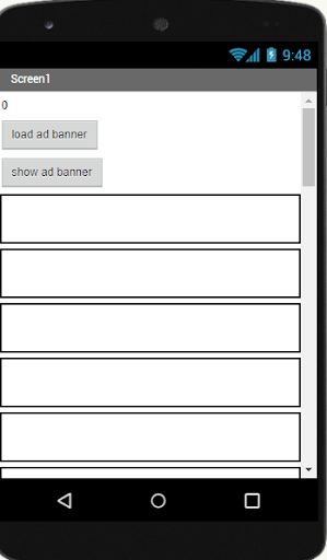 AdmobTest Screen 3