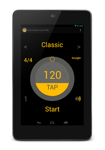 JEOS: Groove Metronome Lite Screen 3