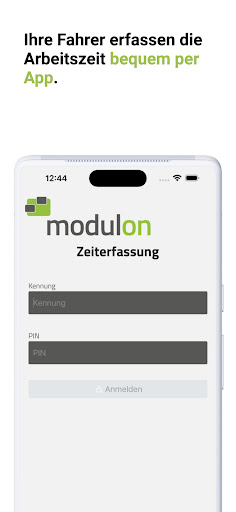 Zeiterfassung modulon SPESEN Screen 3