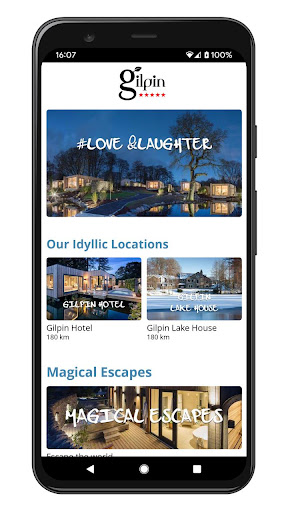 Android application Gilpin screenshort