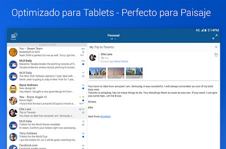 Captura 6 Blue Mail - Correo Email android