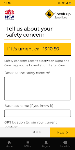 Speak Up Save Lives Screen 2