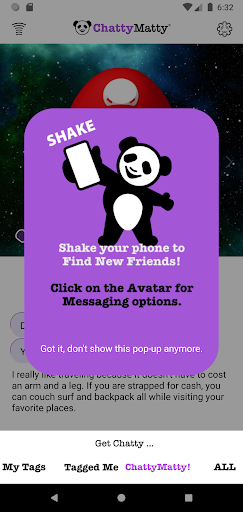 ChattyMatty Screen 3