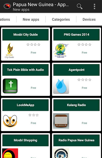 Papua New Guinean apps Screen 3