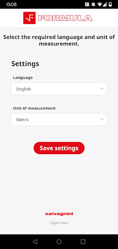 salvagnini FORMULA Screen 2