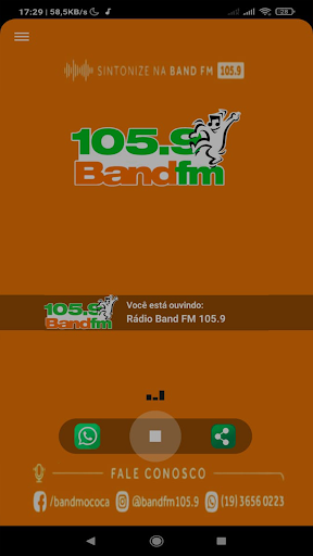 Rádio Band FM 105.9 Screen 2