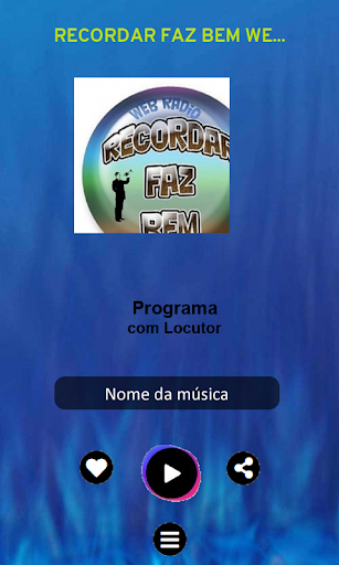 Recordar Faz Bem Web Rádio Screen 2