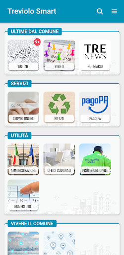 Android application Treviolo Smart screenshort