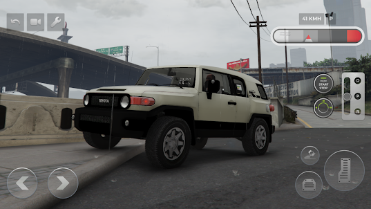 FJ Cruiser Trails 4x4 Driving